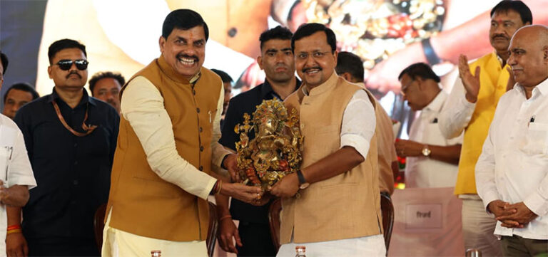 बीजेपी के राष्ट्रीय अध्यक्ष नितिन नवीन और सीएम डॉ. मोहन यादव ने की सेवा-संकल्प अभियान की शुरुआत, स्वामित्व अधिकार योजना के तहत 50 लाख संपत्तियों की होगी फ्री रजिस्ट्री