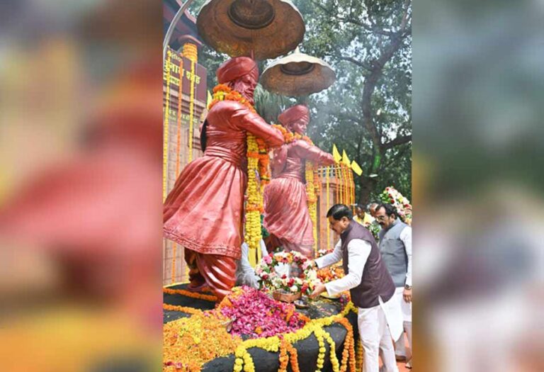 राजा शंकर शाह-रघुनाथ शाह ने सनातन संस्कृति और राष्ट्र की रक्षा के लिए अपने प्राणों का उत्सर्ग किया : मुख्यमंत्री डॉ. यादव