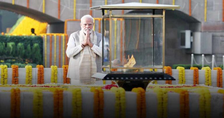 गांधी जयंती: पीएम मोदी ने राजघाट और गांधी स्मृति में दी बापू को श्रद्धांजलि, सर्व-धर्म प्रार्थना सभा में हुए शामिल